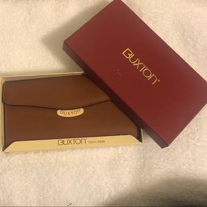Buxton Wallet - Brown - Brand New